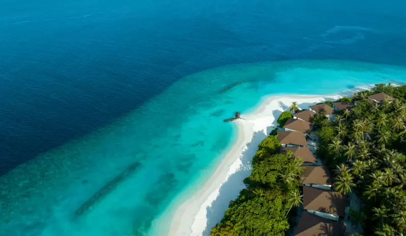 Premium Beachfront Room, Aerial view, North Location